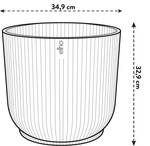 vibes fold rond wielen 35cm zijdewit